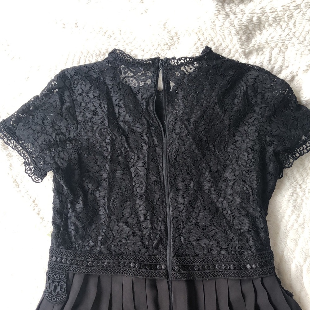New Imperial Black Lace Dress